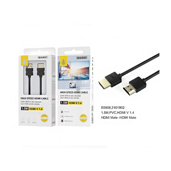 ONEPLUS HDTV CABLE B5910 NE 4K 1080P 5M BLACK